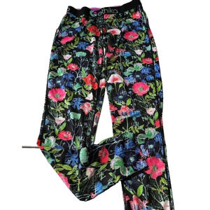 Ethika Floral Jogger Lounge Pants All Over Print Leggings Womens Size M